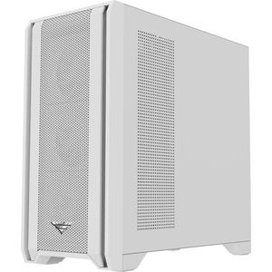 PREYON Nest Windy White - PC Case - Behuizing - Compatibel voor Micro-ATX, Mini-ITX - Zonder voeding - Wit