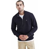 Dockers - T3 - Half Rits Trui - Zwart - Man