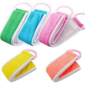 My Ninki ® Luxe Dubbellaagse Lichaamsspons Set van 3 voor Grondige Reiniging en Massage