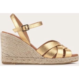 Kanna sandalen espadrilles goudkleurig maat 38