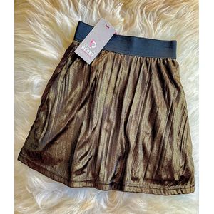 Lemon Beret Rok - Metallic - Maat 116