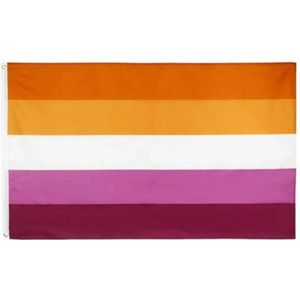 Lesbische LGBT Pride Vlag 90x150CM