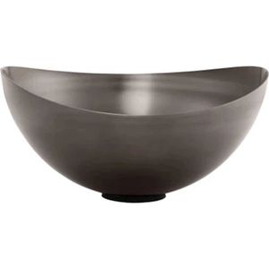 Blomus Ondea bowl D30cm H14.5cm burned metal
