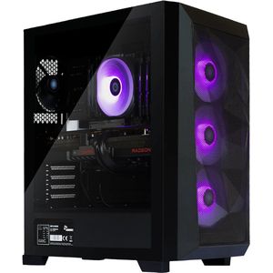 AMD Ryzen 9 5900X Game PC/ Streaming computer - Radeon RX 9070 XT 16GB – 16GB RAM – 1.0TB M.2 SSD – Win11 Pro - Breeze