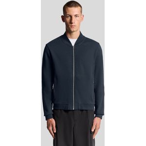 Lyle & Scott - Half Raglan Mouw Jersey Bomber - Marineblauw - Jack