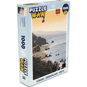 Puzzel Strand - Griekenland - Kreta - Legpuzzel - Puzzel 1000 stukjes volwassenen