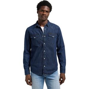 Lee - Regular Western Hemd - Rinse - Overhemd - Lange Mouwen