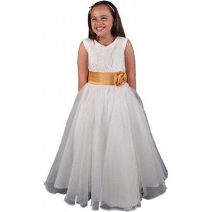 Jessidress Communiejurk Communie kleed Bruidsmeisjes Jurken Bruidsmeisjejurk - 104/110