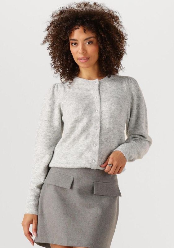 Notre-V - NV-GRACE - Sweater - Lichtgrijs