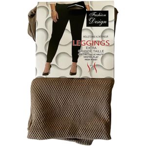 Thermolegging Dames Grote Maat – Comfort Fit - (9000) - Taupe