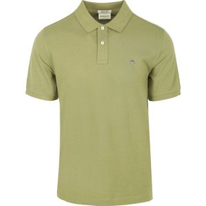 Polo GANT Men Ruggers Ss Milky Matcha