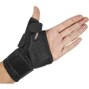 Scoby - Duimondersteuner - Spalkbrace - Handstabilisator - Thumb Support - Links - Zwart