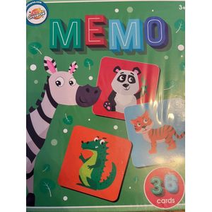 Memory spel dieren - Kaartspel – 36 Kaarten - kinderspellen - dieren spel memory