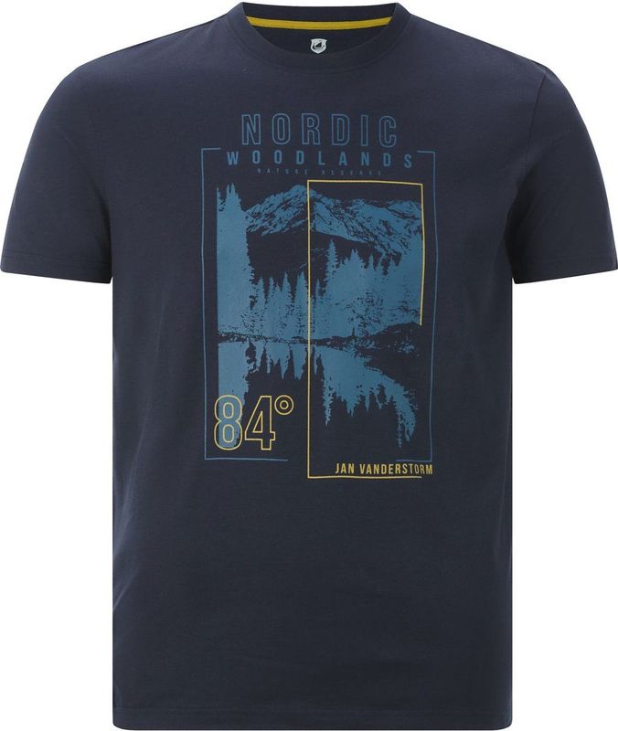Jan Vanderstorm - MAGNUSVIK - T-shirt - Donkerblauw