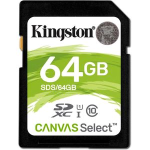 Kingston Technology Canvas Select 64 GB SDXC UHS-I Klasse 10