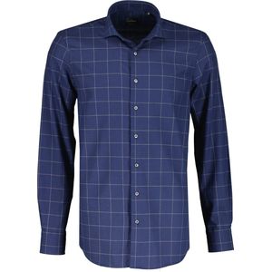 Jac Hensen Overhemd - Extra Lang - Blauw - XXL