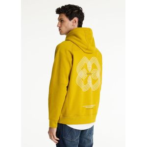 CHASIN' - Connect Hood - Sweatshirt - Curry / Wit