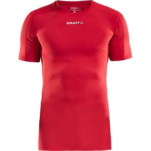 Craft Pro Control Compression Tee 1906855 - Bright Red - XS