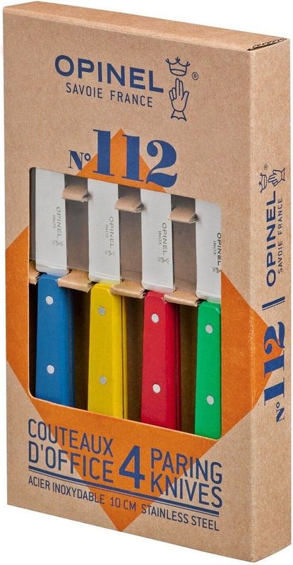 Opinel No. 112 Officemessenset - Classic Colors - 4-delig
