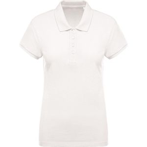 Kariban Dames/dames Organic Pique Polo Shirt (Crème)