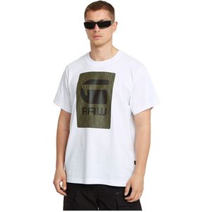 G-STAR - Burger Box - T-shirt - Groen - Biologisch Katoen