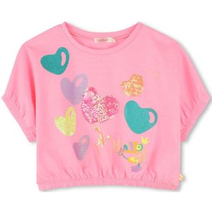 Billieblush U20937 T-shirt Met Korte Mouwen Roze 12 Years Meisjes