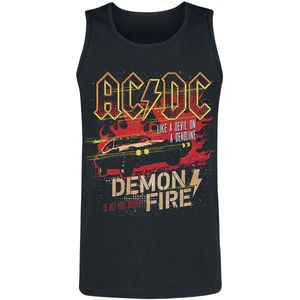 AC/DC Demon Fire Heren Tanktop - zwart - S