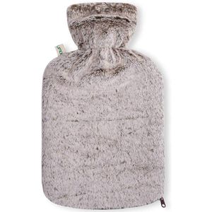 Kruik 1.8 liter met zachte knuffelhoes en extra binnenvoering - Warmtekussen