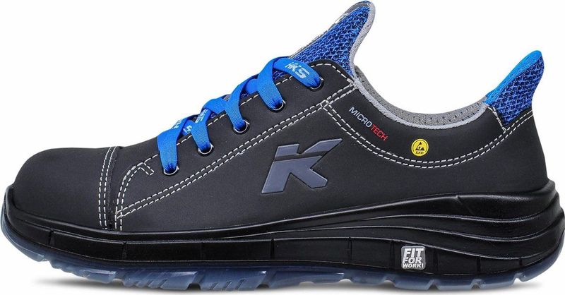 HKS - K-Run Maxi 1 VTP - Werkschoen - Zwart - Microfiber - S3 Norm