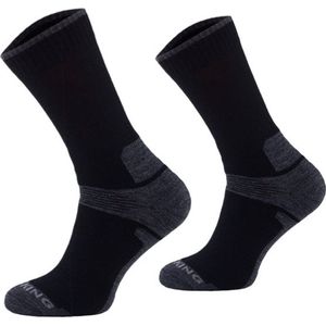 Comodo Wandelsokken Merinowol TRE3 - Zwart - Maat 35-38