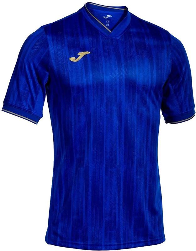 Joma - Gold VI - Voetbalshirt - Korte Mouwen - Gerecycled Polyester - Ademend