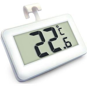 Crrynuo - Home Hoge Precisie Waterdichte Digitale Thermometer - Koelkastthermometer - Digitale Thermometer - Wit