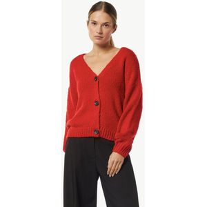 comma - Strickjacke - Cropped Vest - Alpaca-blend