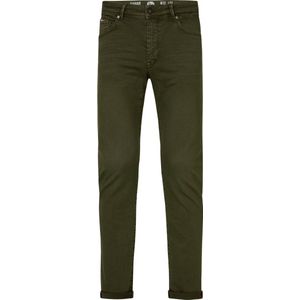 Petrol Industries - Heren Seaham Slim fit jeans - Groen - Maat 28
