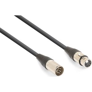 PD Connex 5-pins XLR (m) - 5-pins XLR (v) DMX kabel - 1,5 meter