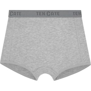 Basics shorts light grey melee 2 pack voor Meisjes | Maat 98/104