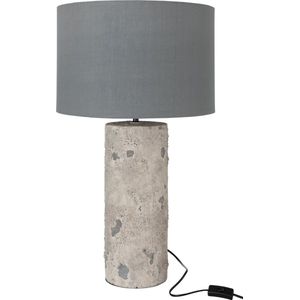 J-Line lamp Greta - aardewerk - grijs - large