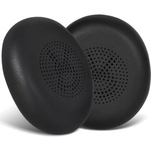 Allecto plus - Vervangende oorkussens voor draadloze on-ear headset - Zacht eiwitleer - Set van pads