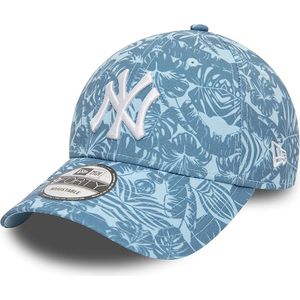 New Era New York Yankees MLB Summer All Over Print Blue 9FORTY Adjustable Cap