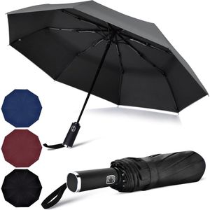 Opvouwbare Stormvaste Mini Paraplu met UV-bescherming voor Zon en Regen .