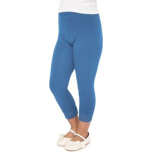Merry Style MS-MS10-293-LE Meisjes Leggings - Sport - Vrijetijdsbroek - 3/4 Capri – Viscose - Sporbroek - Yogabroek - Blauw - 110
