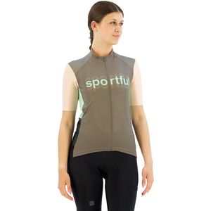 Sportful - Supergiara Logo - Korte Mouw Wielertrui - Grijs