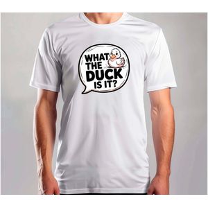 What the duck is it - T Shirt - SarcasticVibes - FunnyMood - IDontCare - JustKidding - SarcasmeVibes - GrappigeMomenten - IkMaakEenGrapje - SarcastischLeven
