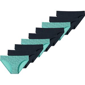 Schiesser Meisjes slip 9 pack Teens Girls 95/5 Organic Cotton