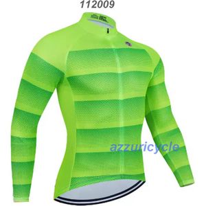 Fietsshirt met lange mouw XXL groen