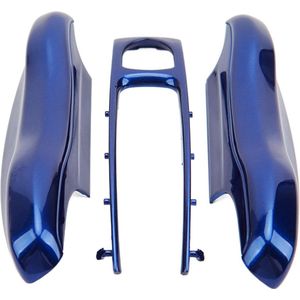 Autosleutel Case Shell Sleutelhanger Cover Auto Afstandsbediening Sleutel Beschermende Shell voor 911 Taycan (Blauw)
