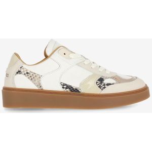 Shabbies Amsterdam - Sneaker Bossa More - Off White - 100% Leather