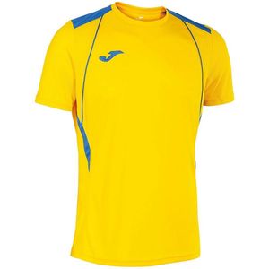 Joma - Championship VII - Sportshirt - Geel - Korte Mouw - Kinderen