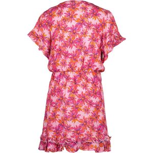Vingino meiden korte mouwen jurk Penna Floral Lilac