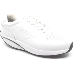 MBT, MBT 1997 LEATHER W, 700947-16N, Witte dames sneaker wijdte G